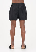 DSQUARED2 Shorts mare nero da uomo con logo in vita D7B626560 010 DSQUARED2 