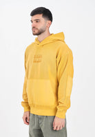 NAPAPIJRI Felpa con cappuccio Comel in French Terry gialla da uomo NP0A88Y8Y1O1 . NAPAPIJRI 