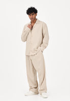 I'M BRIAN Pantalone in lino beige da uomo PA3704 0025 I'M BRIAN 