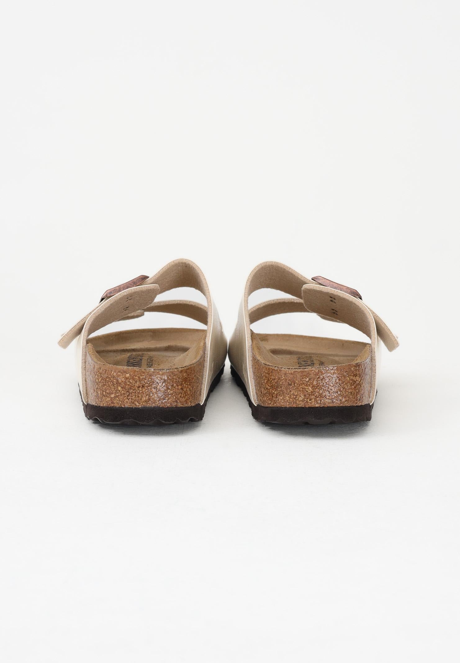 BIRKENSTOCK Ciabatte Arizona Birko-Flor bianco perla da donna 1009921 . BIRKENSTOCK 