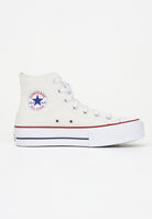 CONVERSE Sneakers Chuck Taylor All Star Lift Platform Celestial panna da donna A15538C . CONVERSE 