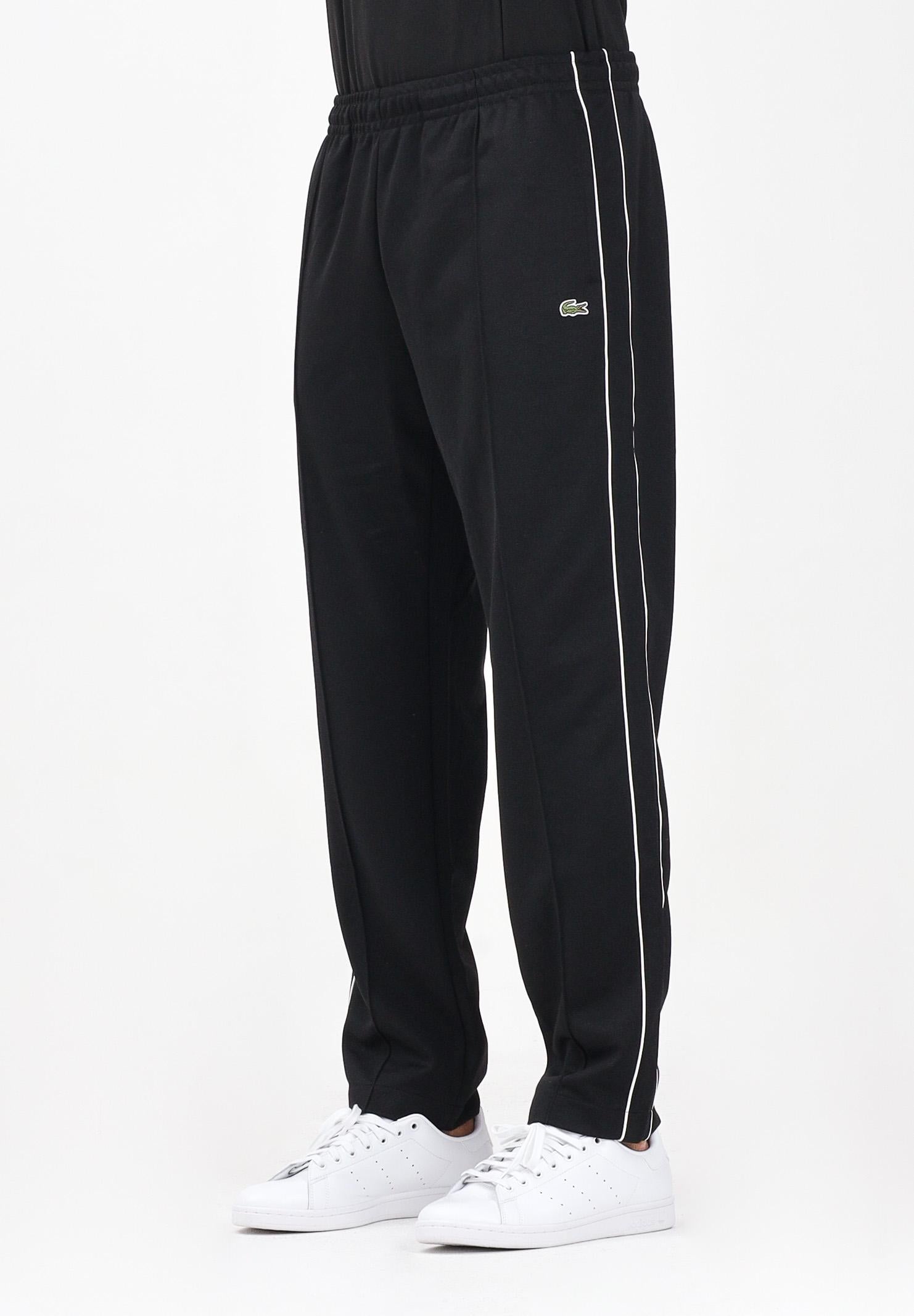 LACOSTE Pantalone Paris Pique nero da uomo XH1412 031 LACOSTE 