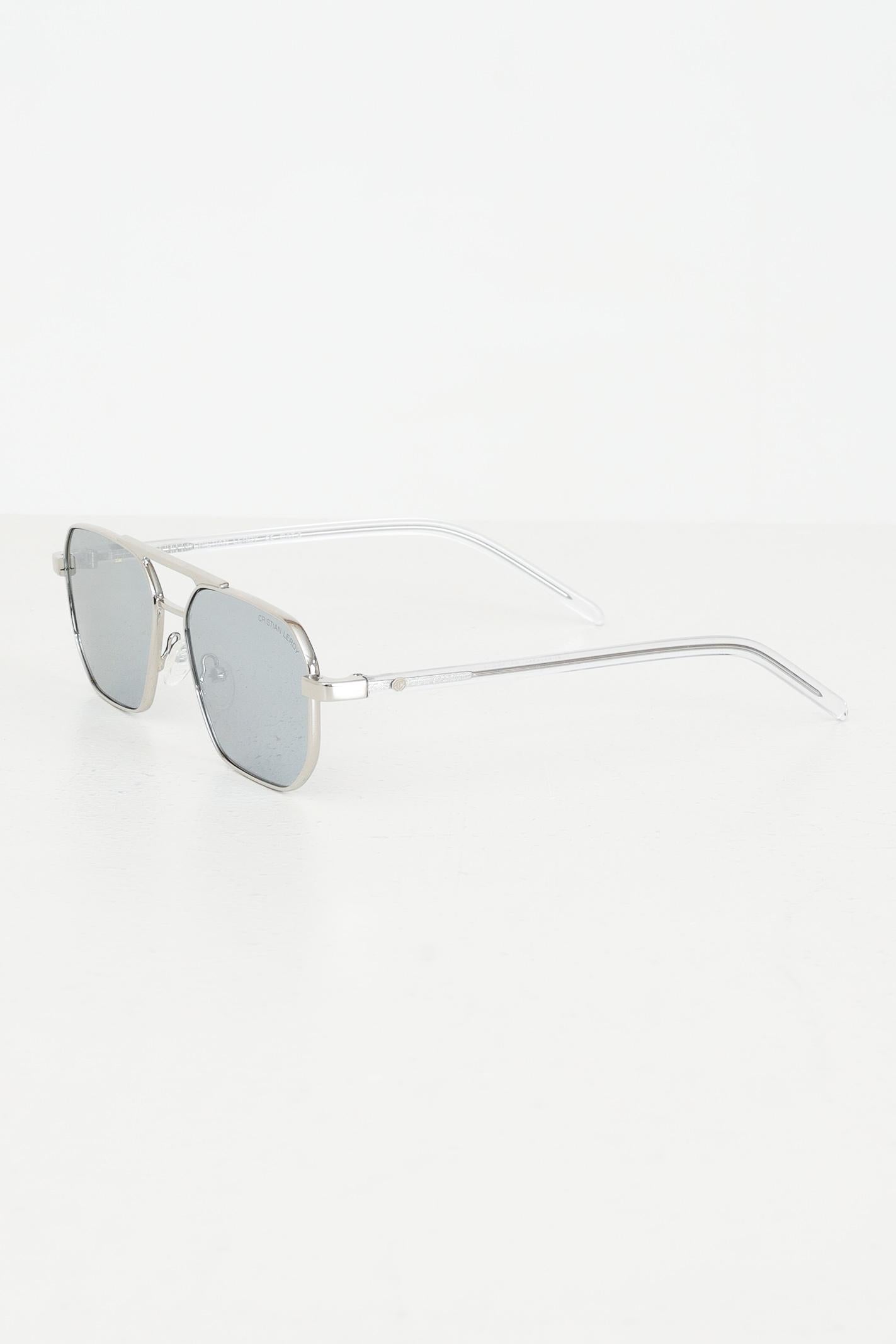 Occhiali da sole neri per uomo e donna con lenti gialle 15032 04 CRISTIAN LEROY 