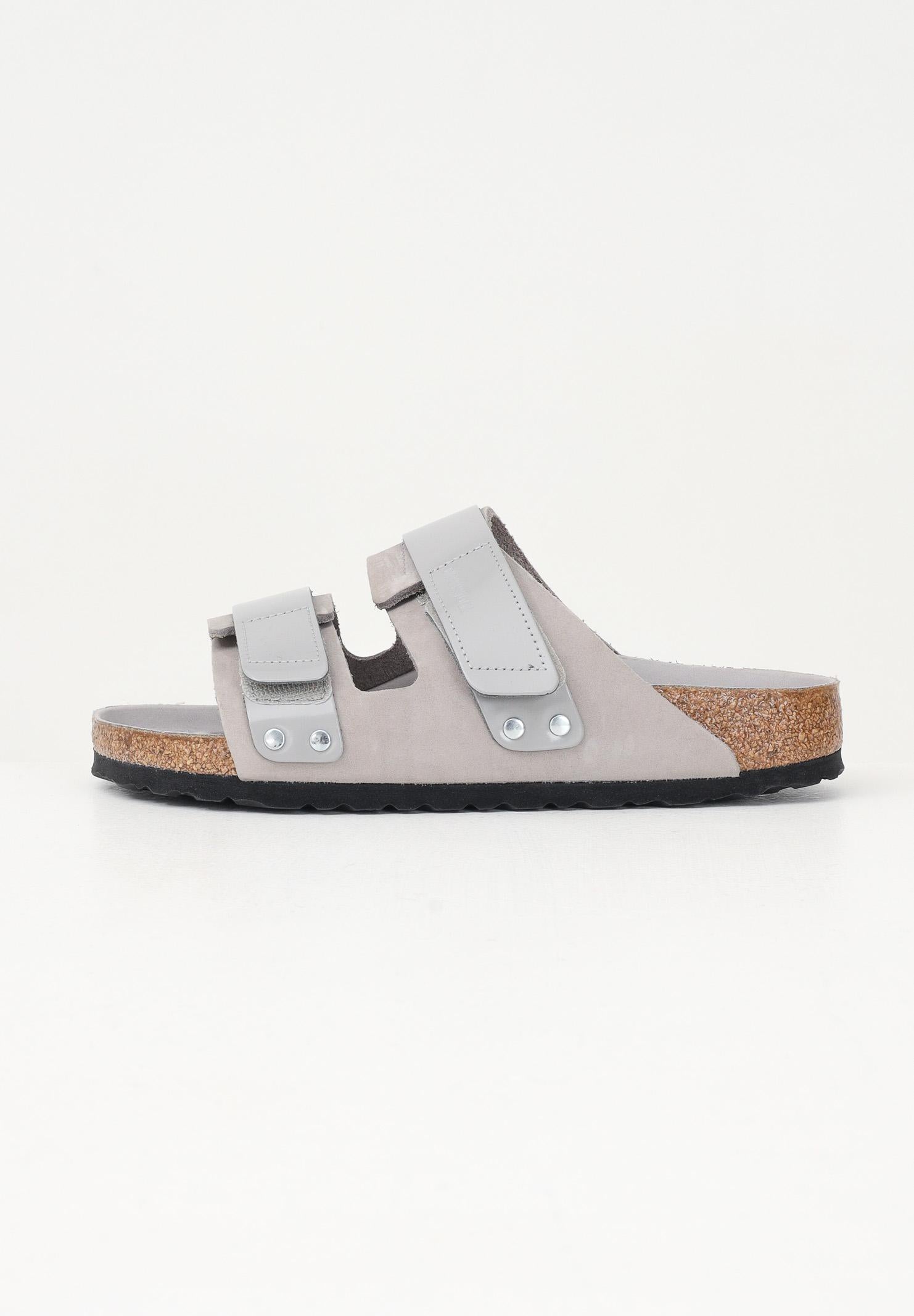 BIRKENSTOCK Ciabatte Uji grigio stone per uomo e donna 1029302 . BIRKENSTOCK 