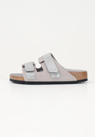 BIRKENSTOCK Ciabatte Uji grigio stone per uomo e donna 1029302 . BIRKENSTOCK 