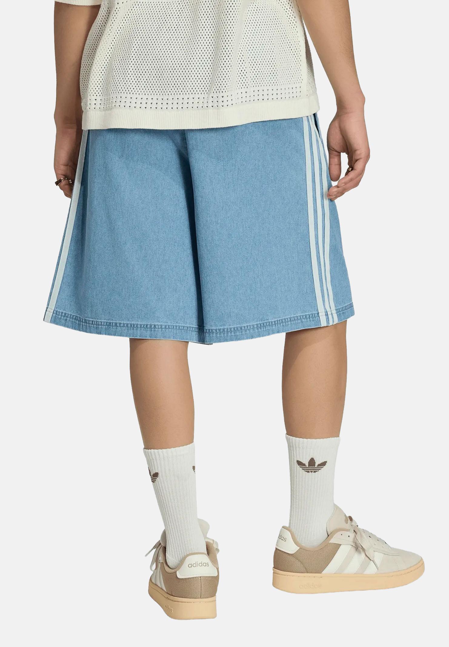 ADIDAS ORIGINALS Shorts CHINO in denim chiaro per uomo e donna KX1192 . ADIDAS ORIGINALS 
