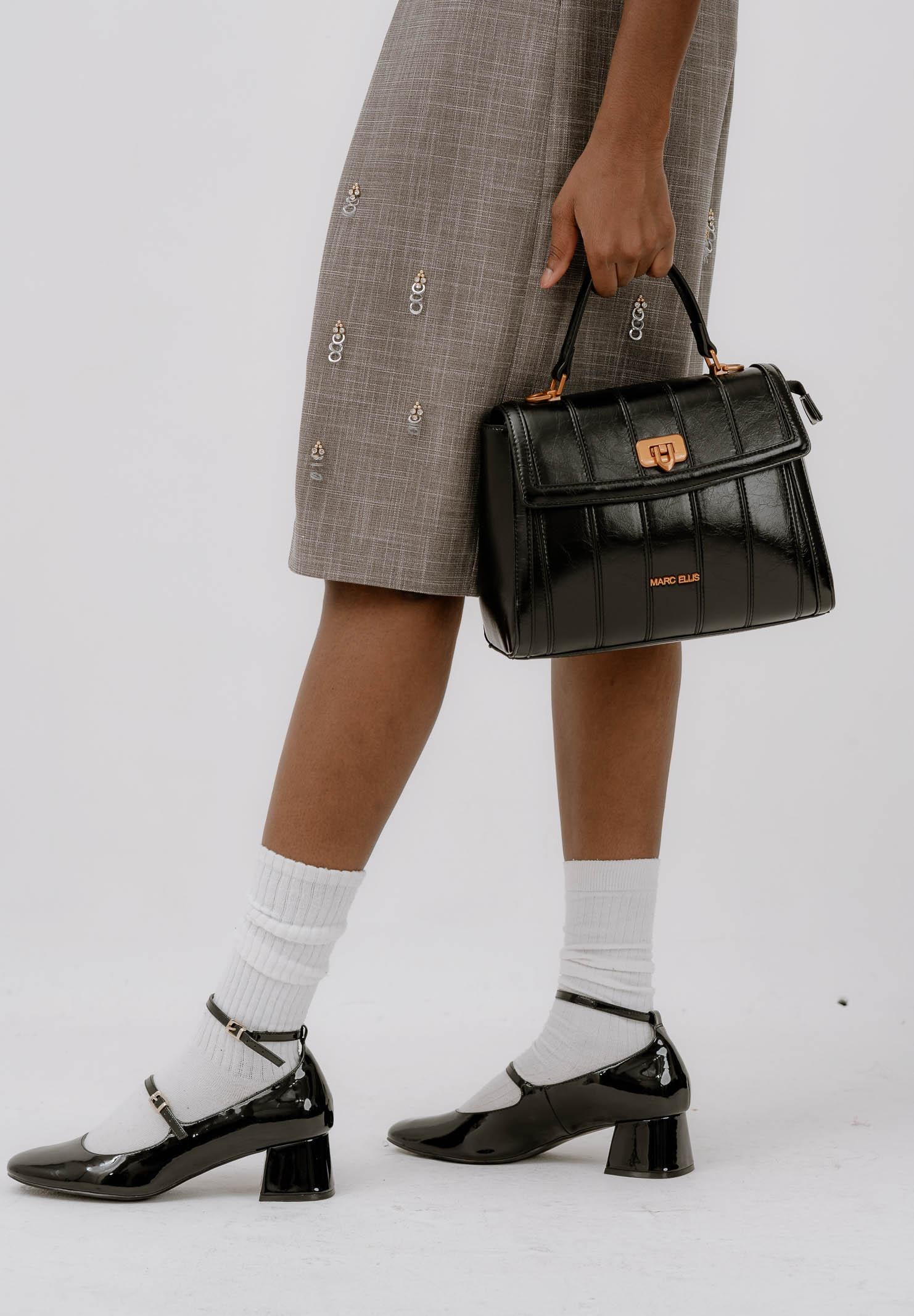 MARC ELLIS Borsa a mano Saori nera da donna SAORI BL MARC ELLIS 