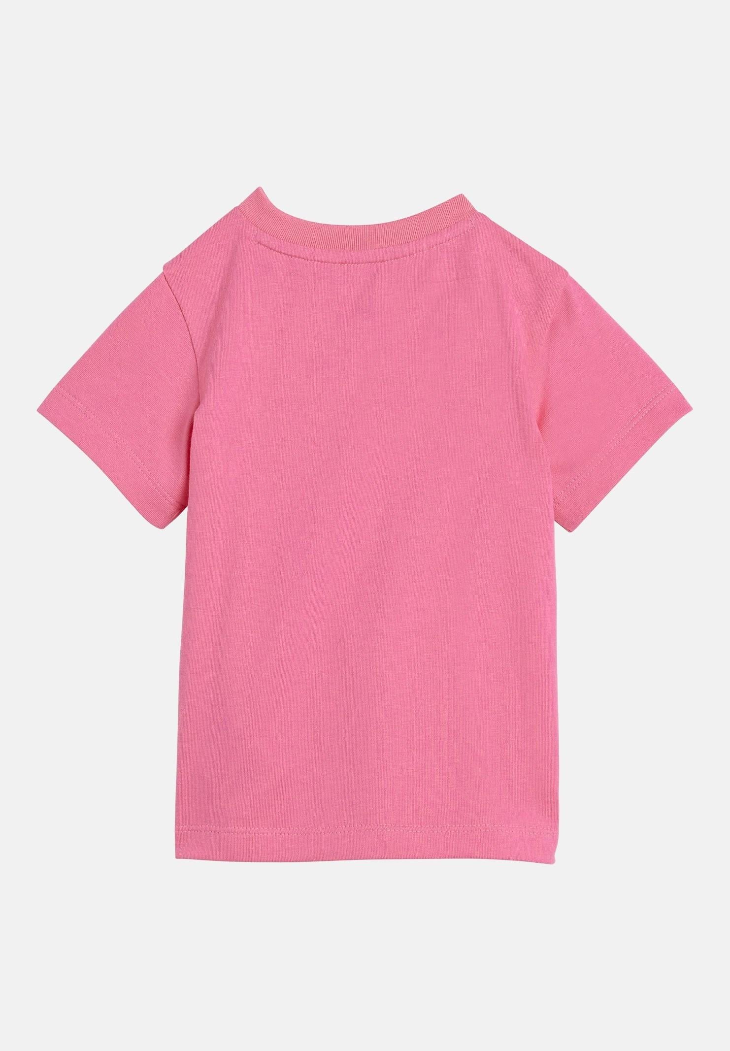 ADIDAS ORIGINALS T-shirt a manica corta rosa da neonato con stampa Trefoil JX9004 . ADIDAS ORIGINALS 