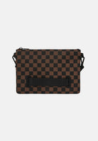 SPRAYGROUND Pochette CHECK 2 EMBOSS CROSSOVER CLUTCH marrone per uomo e donna 910B8239NSZ . SPRAYGROUND 