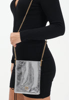 PINKO Borsa a tracolla argento da donna dalla forma a secchiello 105352A2OT KZ7Q PINKO 