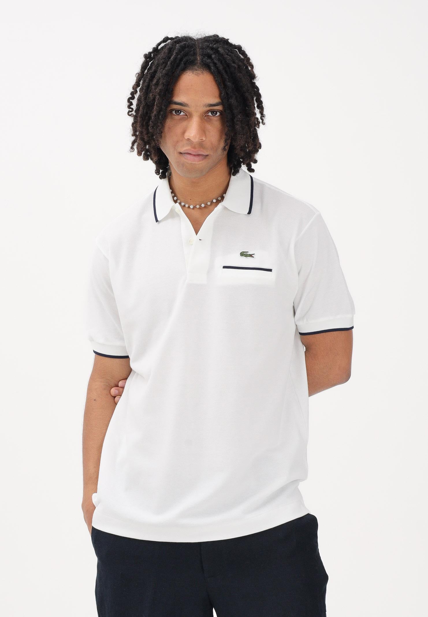 LACOSTE Polo a manica corta classic fit L.12.12 bianca da uomo PH9838 EV0 LACOSTE 