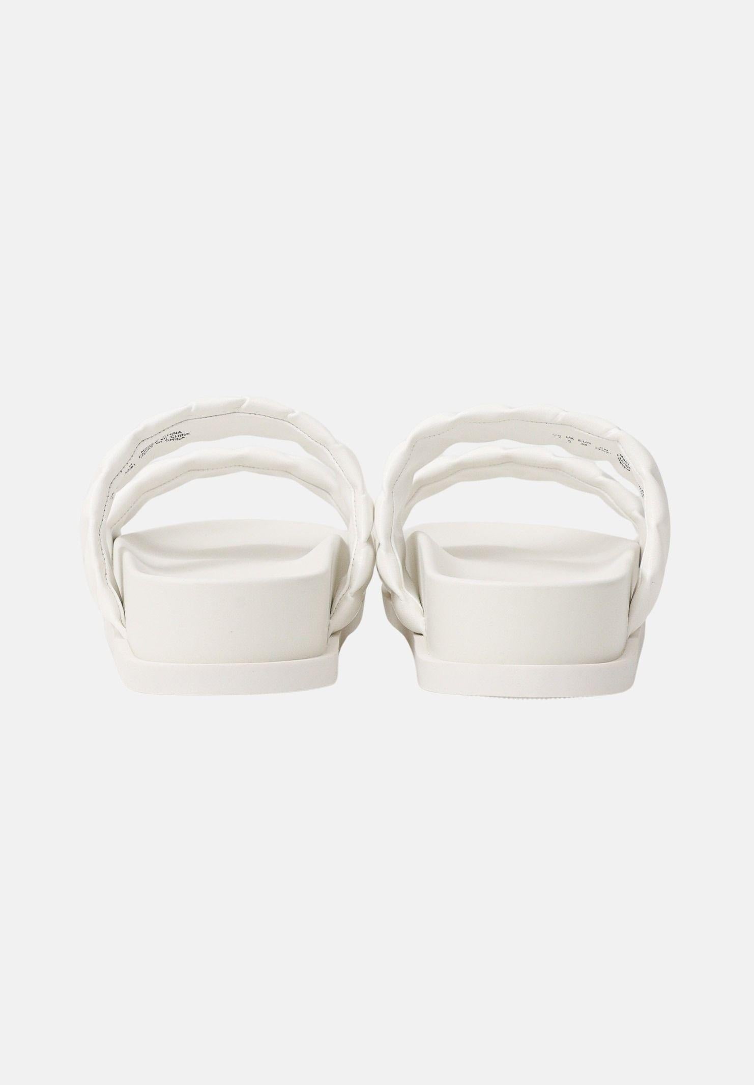 ARMANI EXCHANGE Ciabatte bianco panna da donna con logo XW002574AF22799 U0011 ARMANI EXCHANGE 