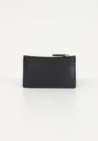 PINKO Porta carte in morbida pelle mano seta nero da donna 100251A0F1 Z99Q PINKO 
