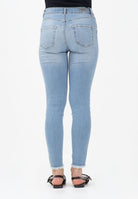 ONLY Jeans in denim blu chiaro da donna dal lavaggio leggermente délavé 15162363 LIBL ONLY 