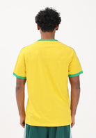 ADIDAS ORIGINALS T-shirt a manica corta Adicolor Sport gialla da uomo KC8643 . ADIDAS ORIGINALS 