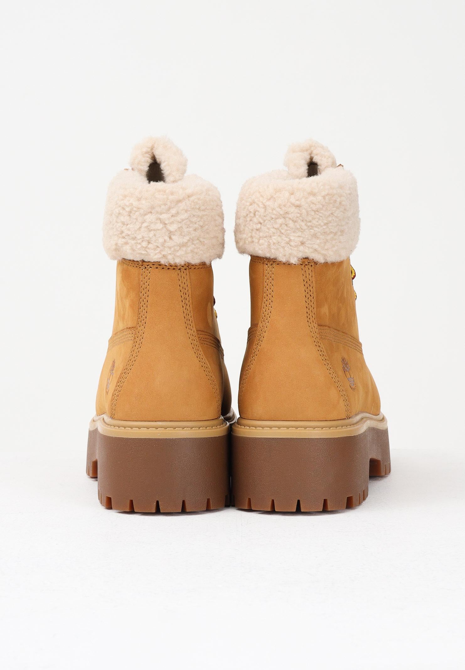 TIMBERLAND Anfibi impermeabili foderati con Plateau Stone Street gialli da donna TB0A2PU67541 . TIMBERLAND 