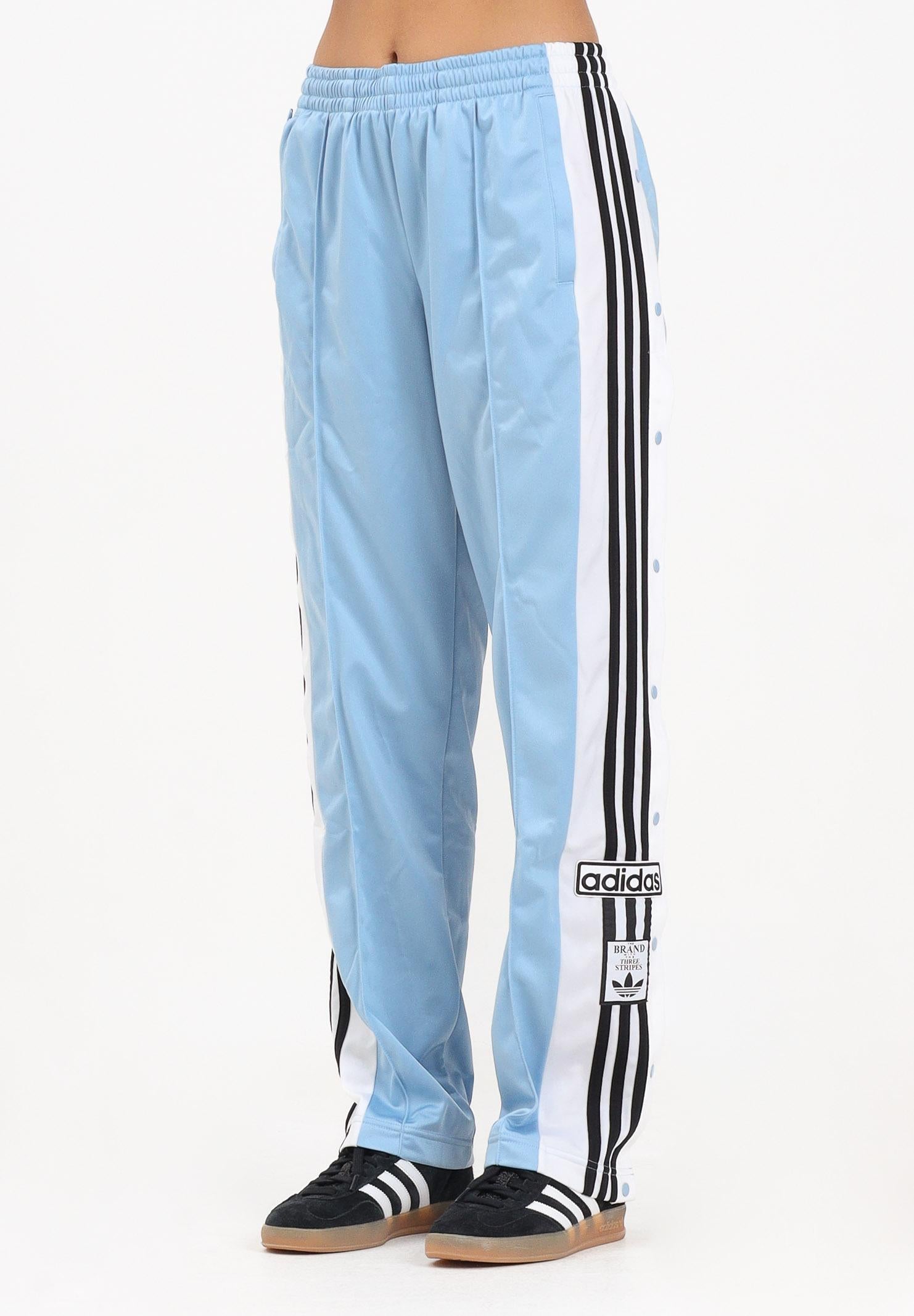 ADIDAS ORIGINALS Pantalone sportivo Adibreak azzurro da donna JV7513  ADIDAS ORIGINALS 