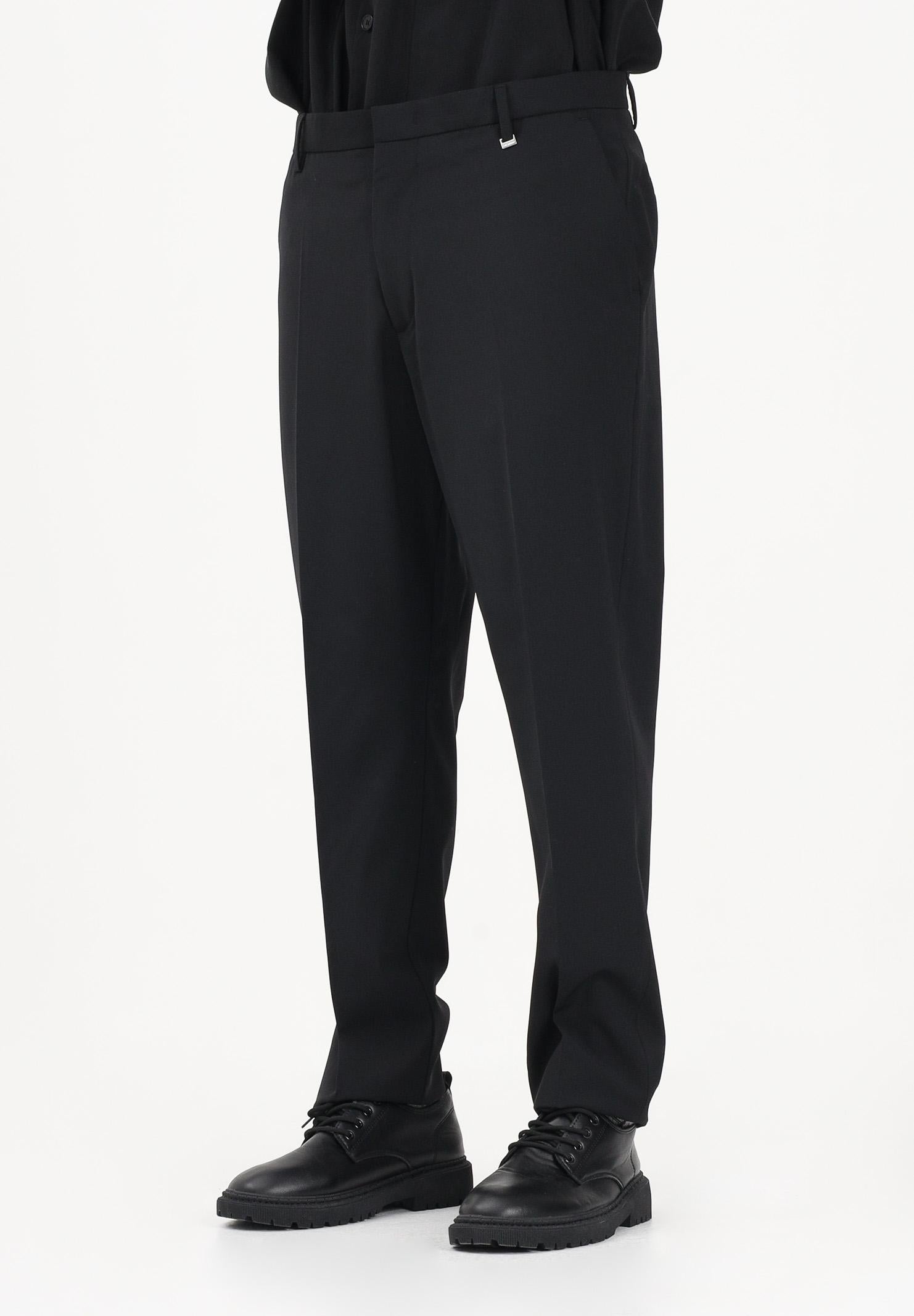 I'M BRIAN Pantalone elegante nero da uomo PA3713 009 I'M BRIAN 