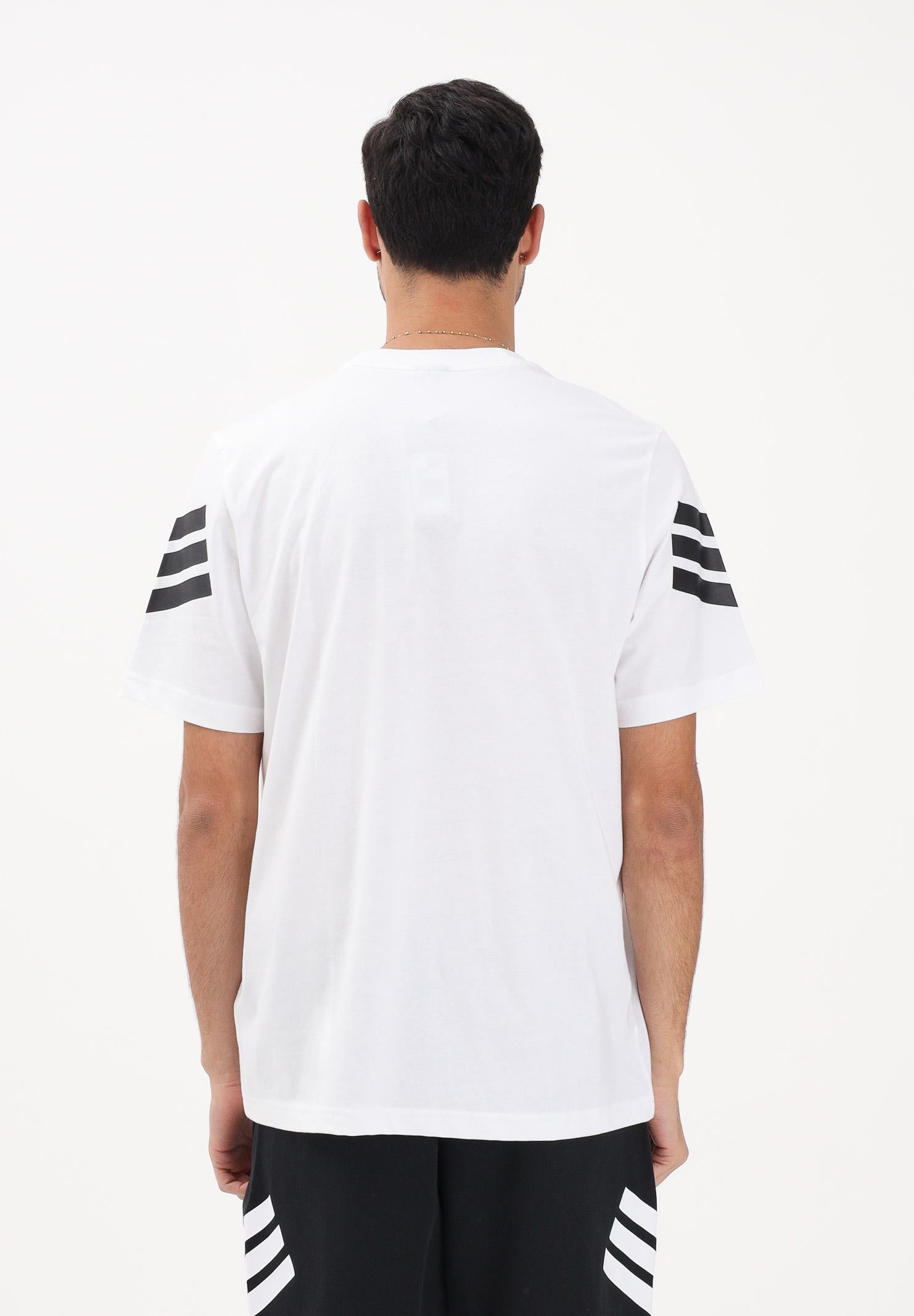 ADIDAS PERFORMANCE T-shirt a manica corta Future Icons 3-Stripes bianca da uomo JD4880 . ADIDAS PERFORMANCE 
