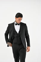 PATRIZIA PEPE Gilet nero da uomo 5S0746A590 K103 PATRIZIA PEPE 