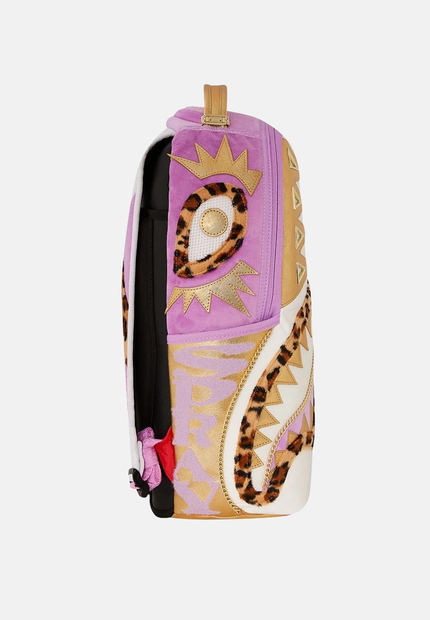 SPRAYGROUND Zaino Pink Safari Dlxsv panna da donna 910B7281NSZ  SPRAYGROUND 