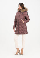 BLAUER Piumino lungo LYNEL bordeaux da donna 25WBLDK03527-006047 50ALT BLAUER 