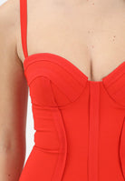 ELISABETTA FRANCHI Abito midi rosso da donna AB91861E2 H85 ELISABETTA FRANCHI 