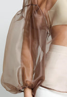 SANTAS Blusa LEMON PIE marrone da donna PV25015 MARRONE SANTAS 