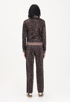 ADIDAS PERFORMANCE Tuta Essentials 3 Stripes Animal AOP marrone da donna JZ0927 . ADIDAS PERFORMANCE 