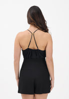 ELISABETTA FRANCHI Body nero da donna con spalline incrociate sul retro BO01461E2 110 ELISABETTA FRANCHI 