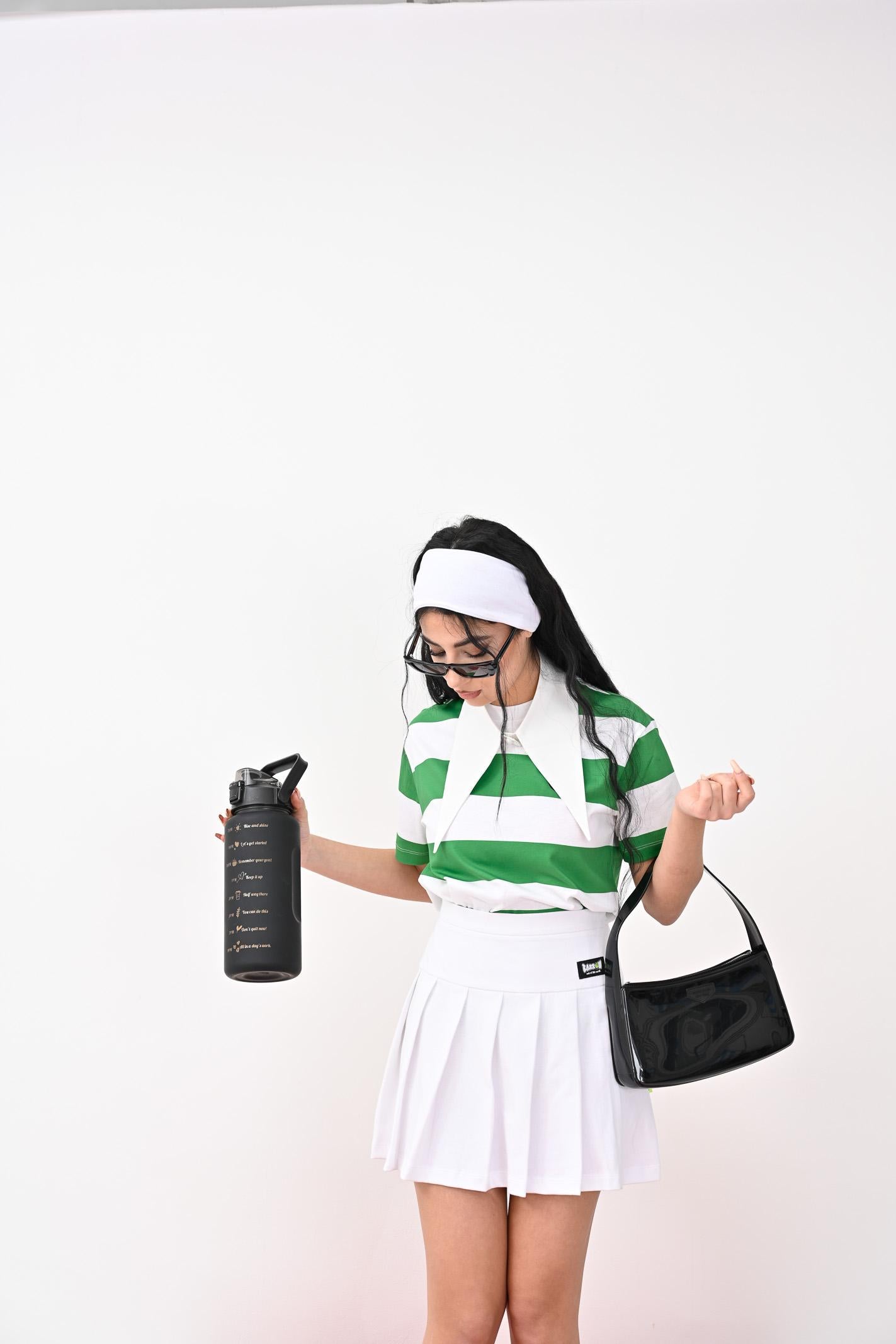 BARROW Gonna corta bianca per donna e bambina con logo S5BKJGSK145 002 BARROW 