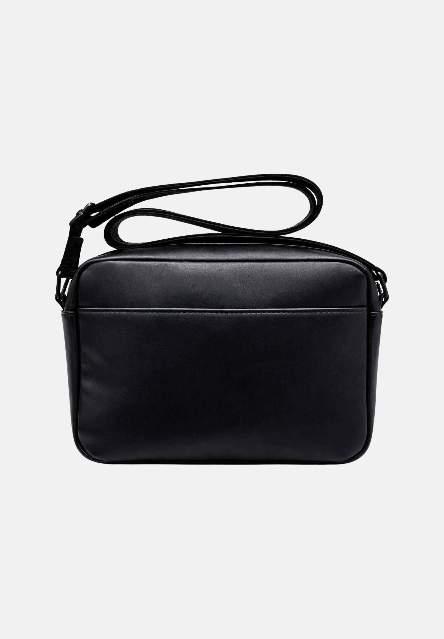 MARCELO BURLON COUNTY OF MILAN Borsa a tracolla nera per uomo e donna con stampa ali COMAS2603520894 . MARCELO BURLON COUNTY OF MILAN 