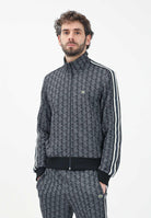 LACOSTE Felpa con zip Paris nera da uomo SH1368 4PC LACOSTE 