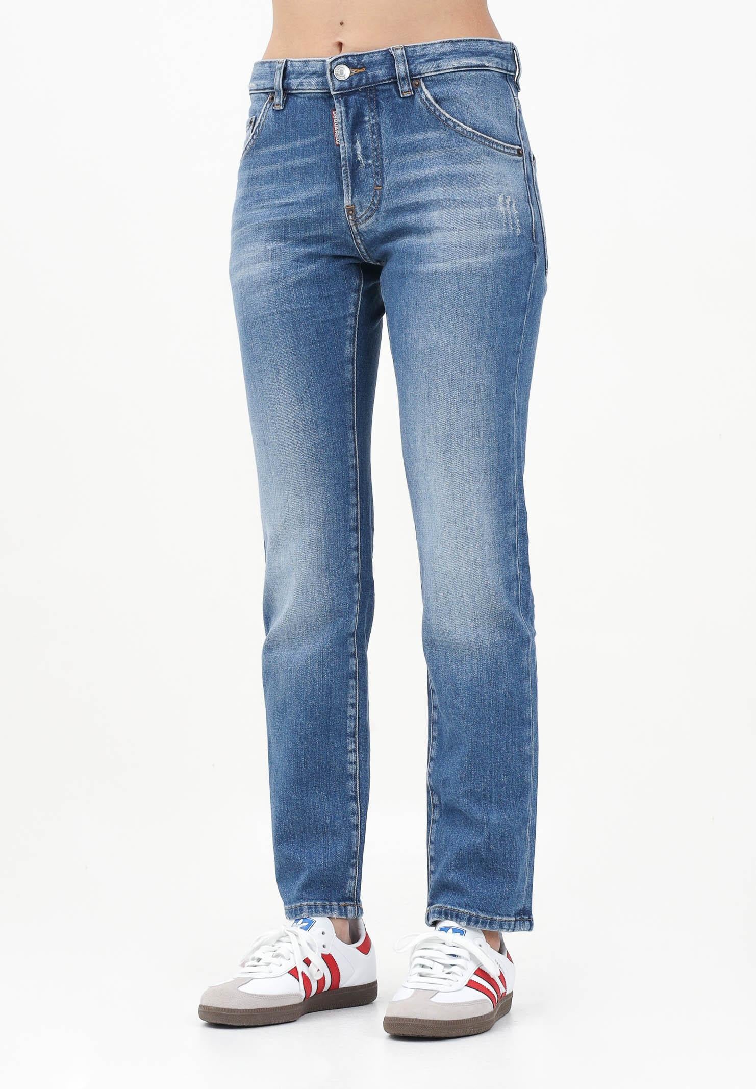 DSQUARED2 Jeans Cool Guy in denim blu per donna, ragazzi e bambini DQ0236D0ABX DQ01 DSQUARED2 