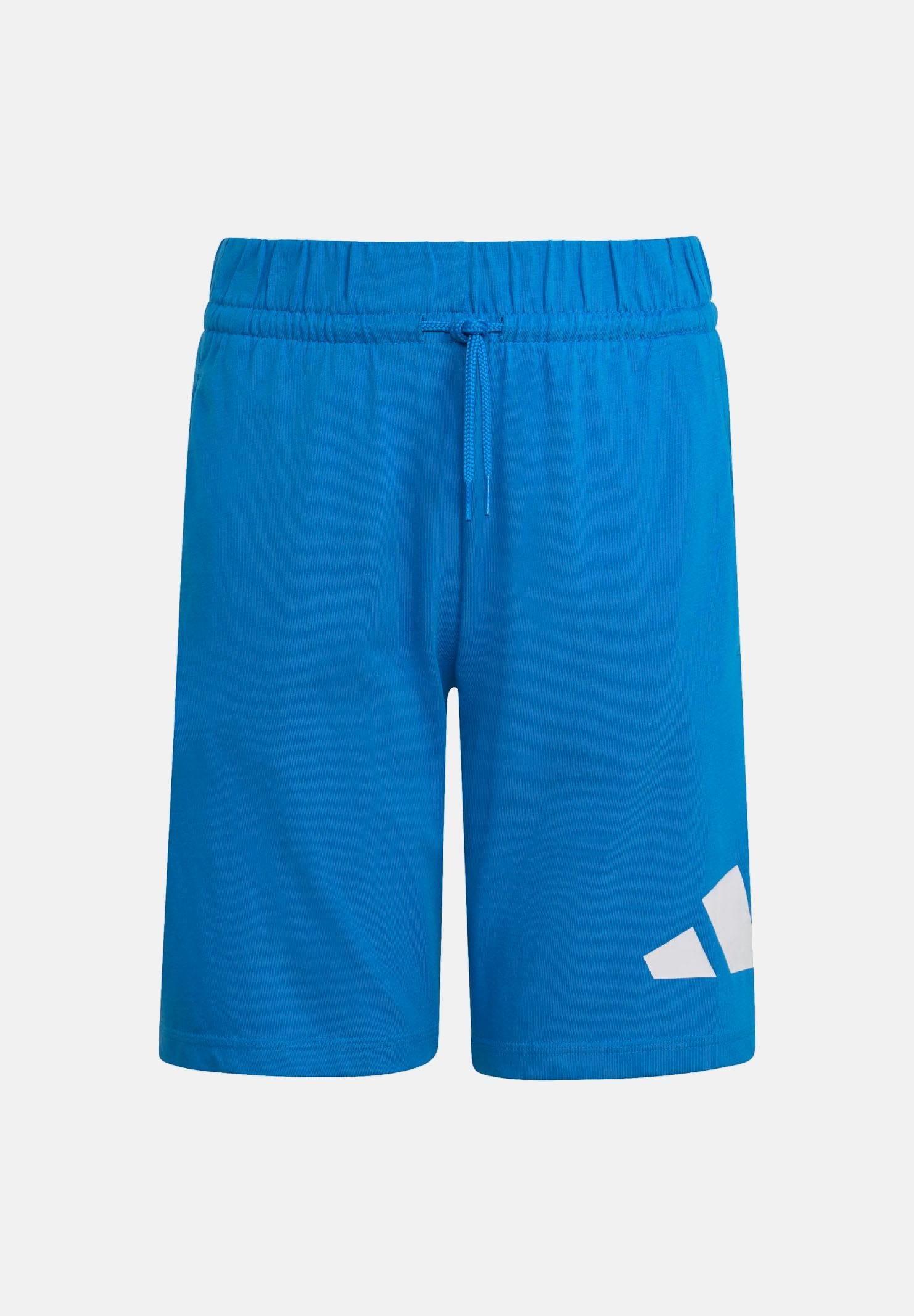 ADIDAS PERFORMANCE Shorts sportivo Essentials Big Logo azzurro da bambino KD6052 . ADIDAS PERFORMANCE 