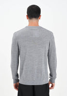 SELECTED HOMME Maglioncino girocollo grigio da uomo 16094647 MediumGreyMel SELECTED HOMME 