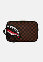 SPRAYGROUND Pochette Sawtooth Sharks In Paris marrone per uomo e donna 910B7840NSZ . SPRAYGROUND 
