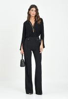 ELISABETTA FRANCHI Pantalone elegante nero da donna PA12156E2 110 ELISABETTA FRANCHI 
