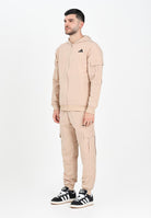 ADIDAS PERFORMANCE Tuta Cargo beige da uomo JN1807 . ADIDAS PERFORMANCE 