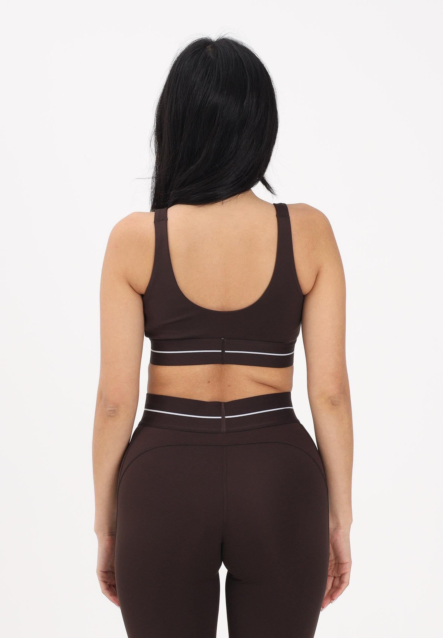 ADIDAS PERFORMANCE Top Hyperglam Light Support marrone da donna JZ6452 . ADIDAS PERFORMANCE 