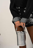 PINKO Mini bucket argento da donna 105910A291 ZZFN PINKO 