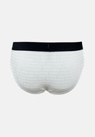 DSQUARED2 Slip bianco da uomo con logo all-over D9H135510S 100 DSQUARED2 