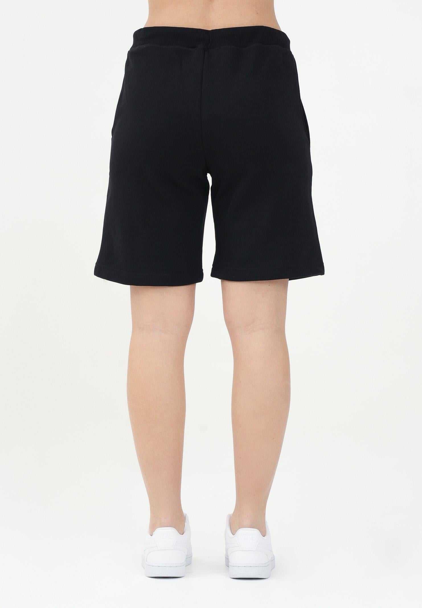 DSQUARED2 Shorts sportivo nero per donna, ragazzi e bambini con stampa logo DQ2738D0094 DQ900 DSQUARED2 