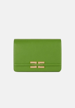 ELISABETTA FRANCHI Pochette verde da donna con logo BS39A61E2 EV3 ELISABETTA FRANCHI 