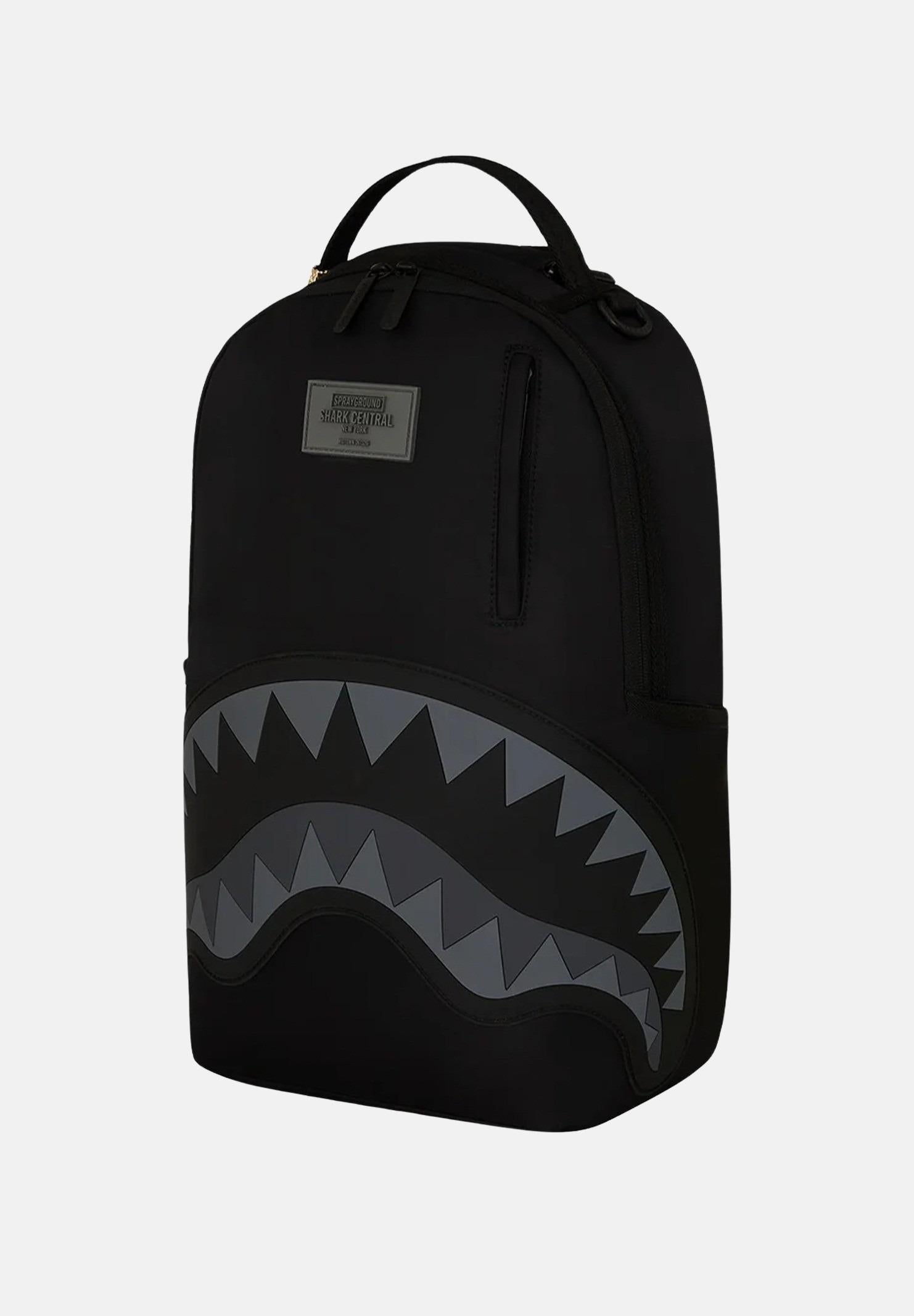 SPRAYGROUND Zaino SHARK CENTRAL NYLON nero per uomo e donna 910B7090NSZ  SPRAYGROUND 