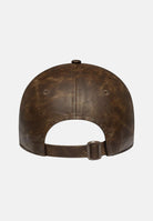 NEW ERA Cappello con visiera 9TWENTY New York Yankees MLB Worn in ecopelle marrone per uomo e donna 60758952  NEW ERA 