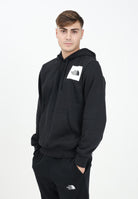 THE NORTH FACE Felpa con cappuccio Fine nera da uomo NF0A89EUJK31  THE NORTH FACE 
