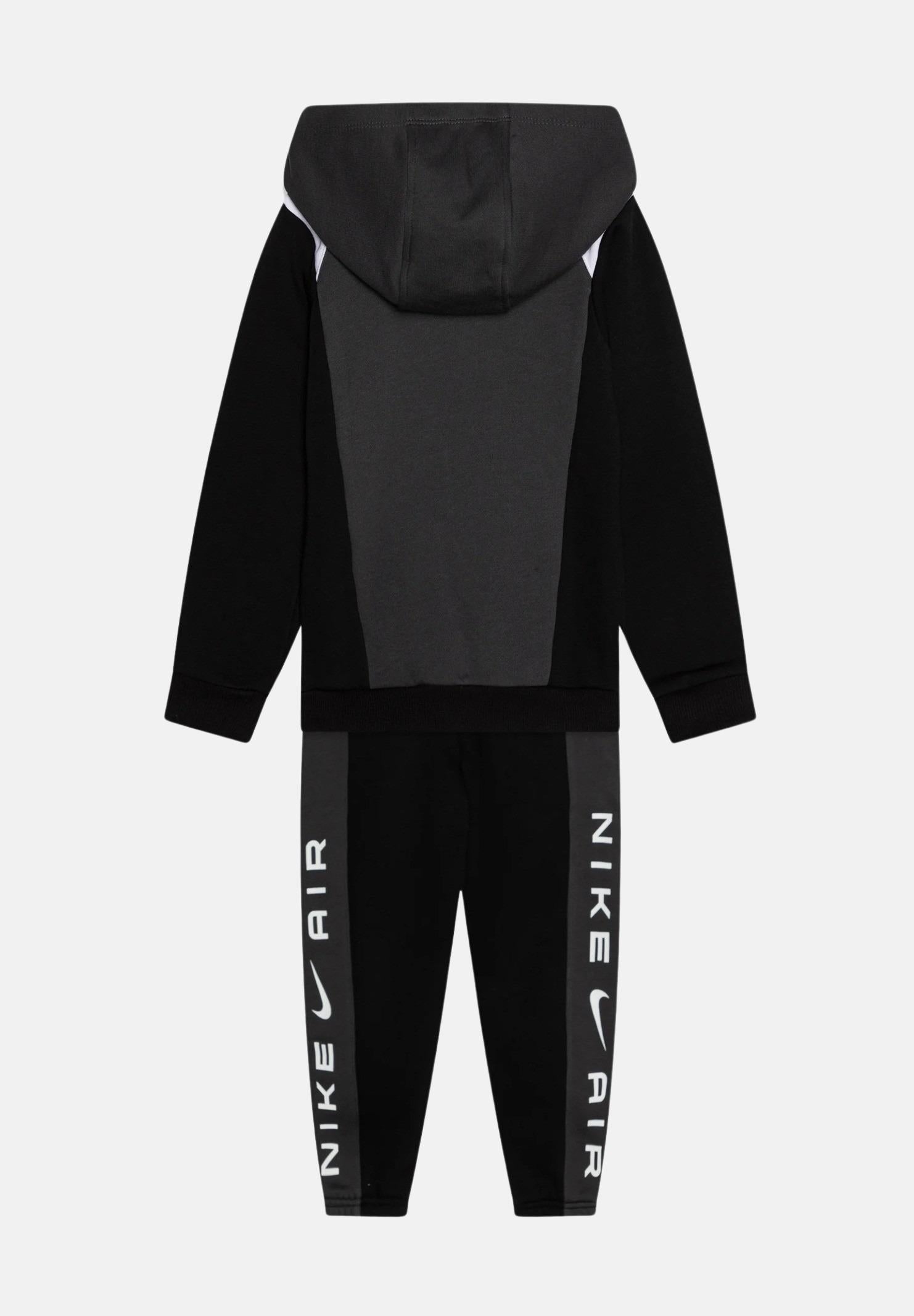 Tuta grigia e nera da neonato 66M260 023 NIKE 