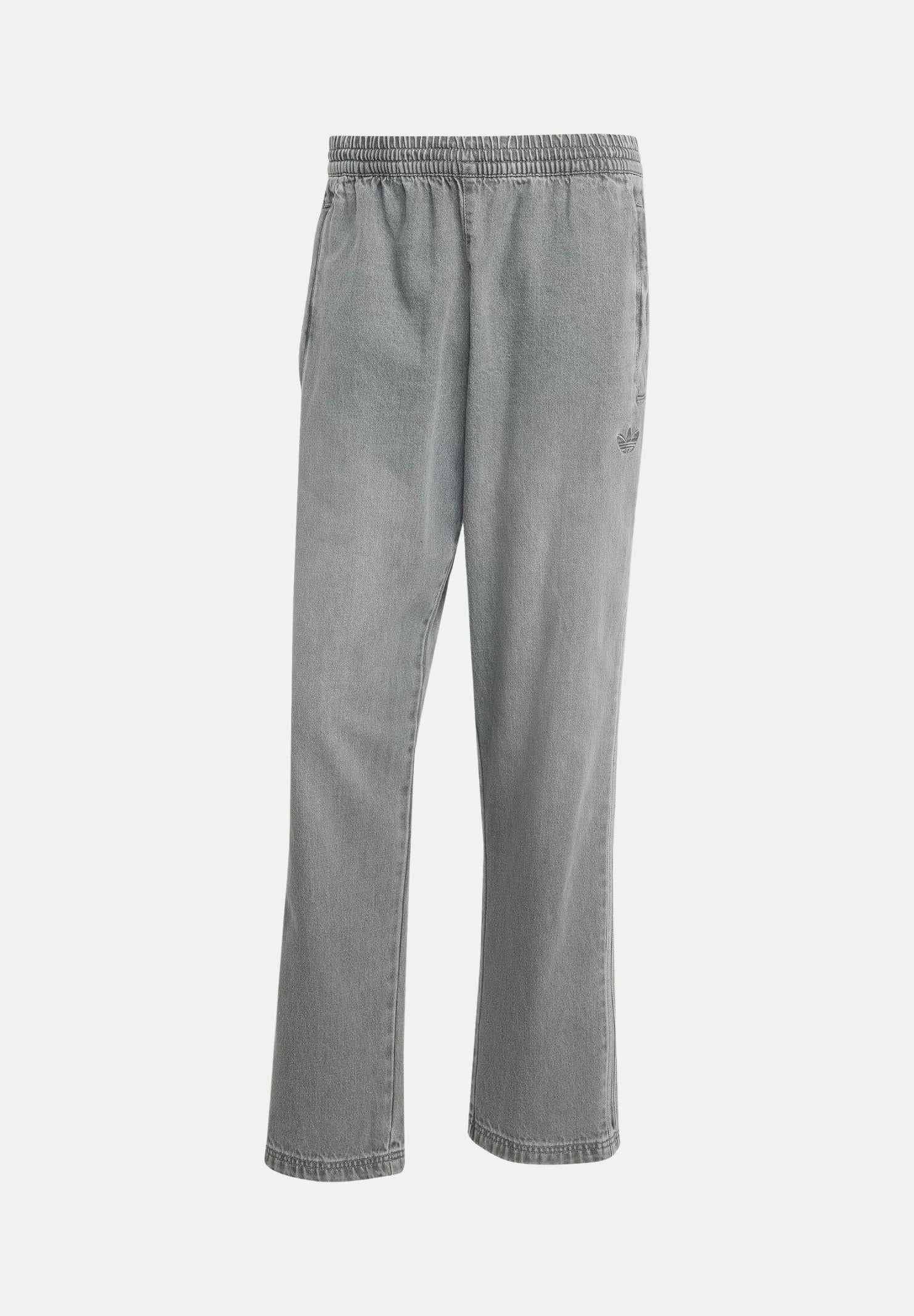 ADIDAS ORIGINALS Pantalone sportivo Adicolor Loose Denim Stone in denim grigio da uomo JW5920 . ADIDAS ORIGINALS 