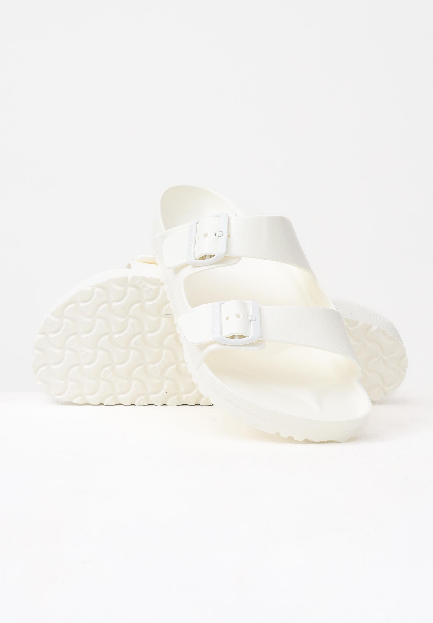 BIRKENSTOCK Ciabatte Arizona bianche da uomo 129441 . BIRKENSTOCK 